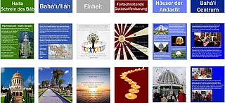 Tafeln des Infostandes