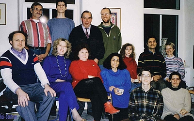1998 Gruppenfoto im alten Bahá'í-Centrum